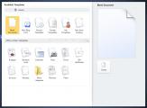 Der Dialog f�r die Erstellung eines neuen Dokuments hat sich gegen�ber der Version 2007 ein klein wenig ge�ndert. 